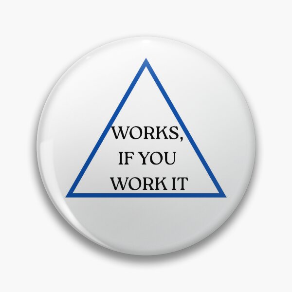 Item preview, Works if you work it designed and sold by Sober-Gifts.