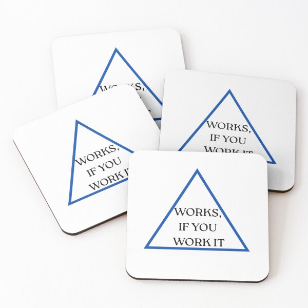 Item preview, Works if you work it designed and sold by Sober-Gifts.