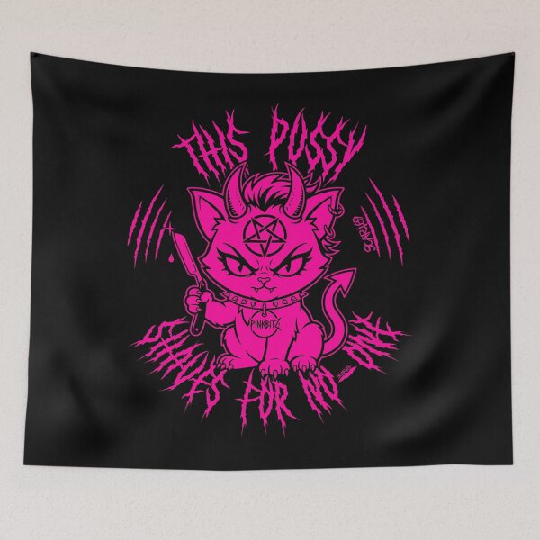 Item preview, THIS PUSSY SHAVES FOR NO-ONE #pinkbitz designed and sold by riotgear.