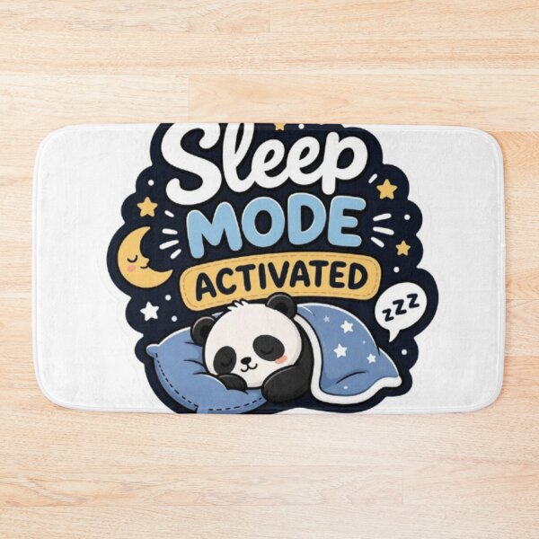 Item preview, Sleep Mode Activated Cute Panda Sleeping Kawaii designed and sold by WX-ST.