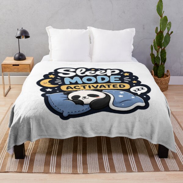 Item preview, Sleep Mode Activated Cute Panda Sleeping Kawaii designed and sold by WX-ST.