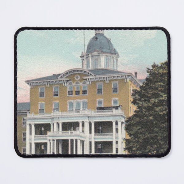 Item preview, Dayton State Hospital Vintage Postcard – State Hospital with Trees designed and sold by GhostlyWorld.