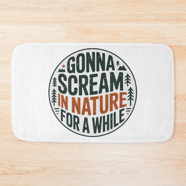 Item preview, Vintage Nature, Gonna Scream in Nature For A While designed and sold by graphic-genie.