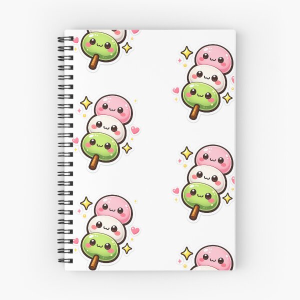 Item preview, Dango Sticker | Cute Kawaii Japanese Dessert Aesthetic designed and sold by CutePrintCorner.