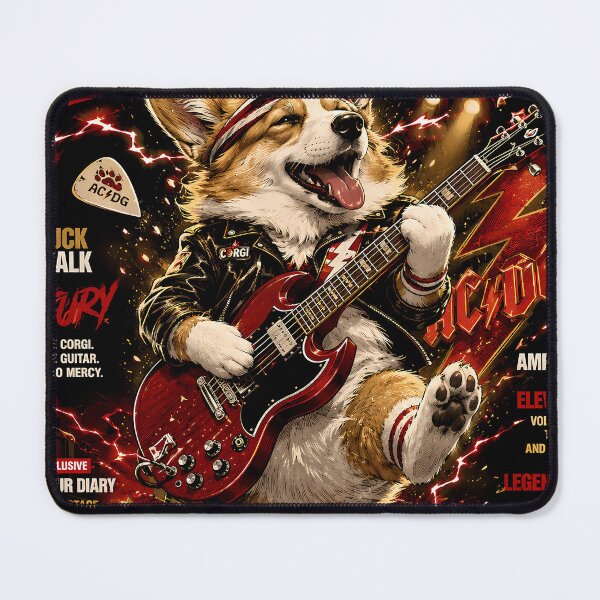 Item preview, Corgi Rockstar AC/DG Hard Rock Magazine Parody designed and sold by Highwayman1975.