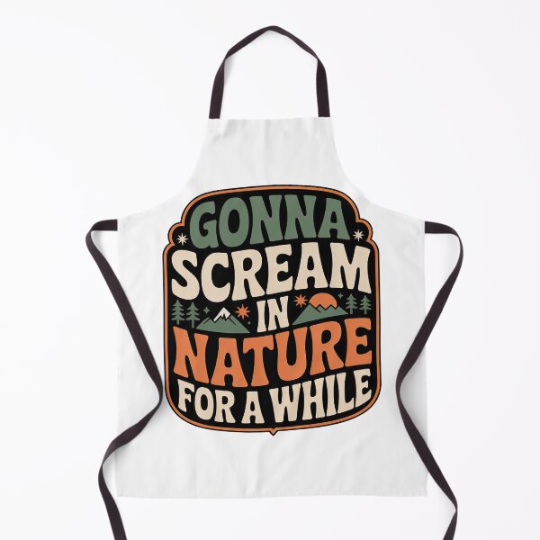 Item preview, Vintage Nature, Gonna Scream in Nature For A While designed and sold by graphic-genie.