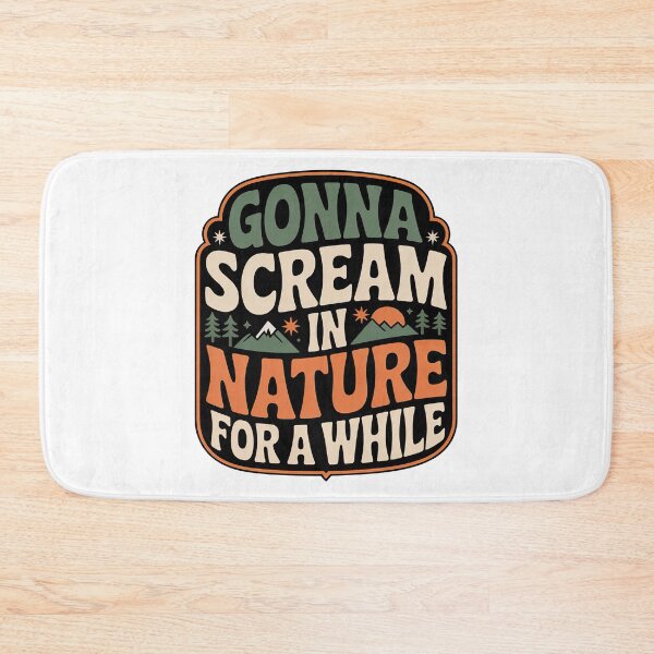 Item preview, Vintage Nature, Gonna Scream in Nature For A While designed and sold by graphic-genie.