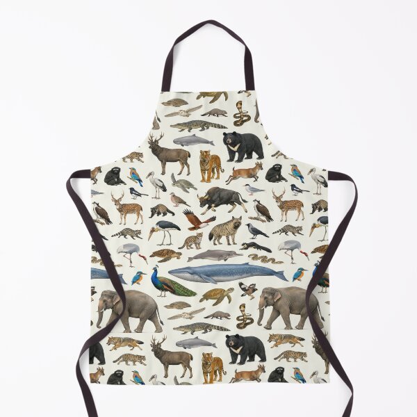 Item preview, Animals of Bangladesh Retro Style Identification Chart designed and sold by kakarikihill.