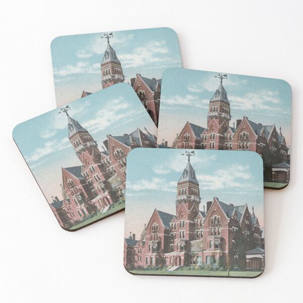 Item preview, Danvers State Hospital Original Vintage Postcard – Male Wing and Administration designed and sold by GhostlyWorld.