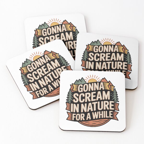 Item preview, Vintage Nature, Gonna Scream in Nature For A While designed and sold by graphic-genie.