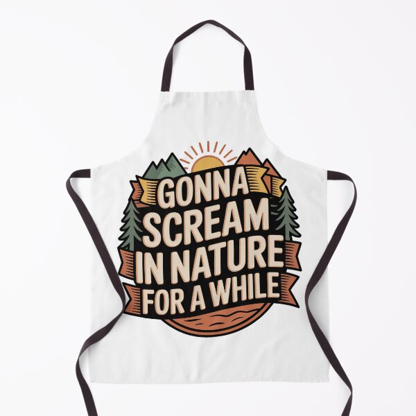 Item preview, Vintage Nature, Gonna Scream in Nature For A While designed and sold by graphic-genie.