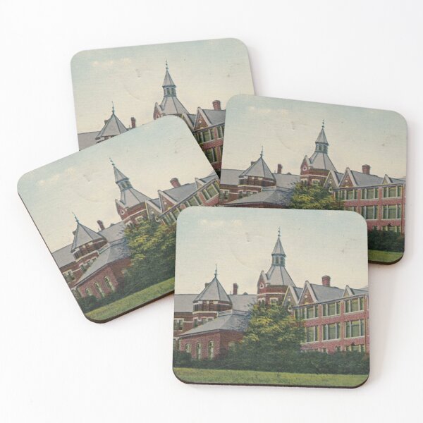 Item preview, Danvers State Hospital Original Vintage Postcard – Mass. Asylum for Insane designed and sold by GhostlyWorld.