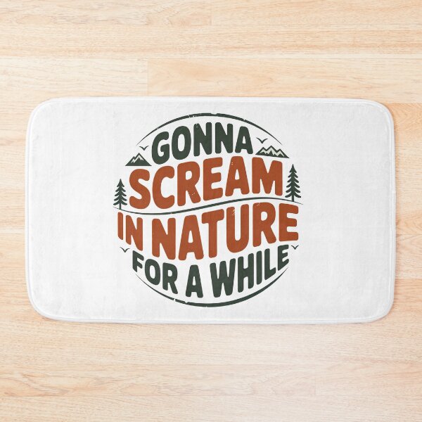 Item preview, Vintage Nature, Gonna Scream in Nature For A While designed and sold by graphic-genie.