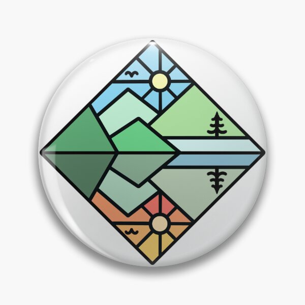 Item preview, Mountain reflection designed and sold by Krafturtle.