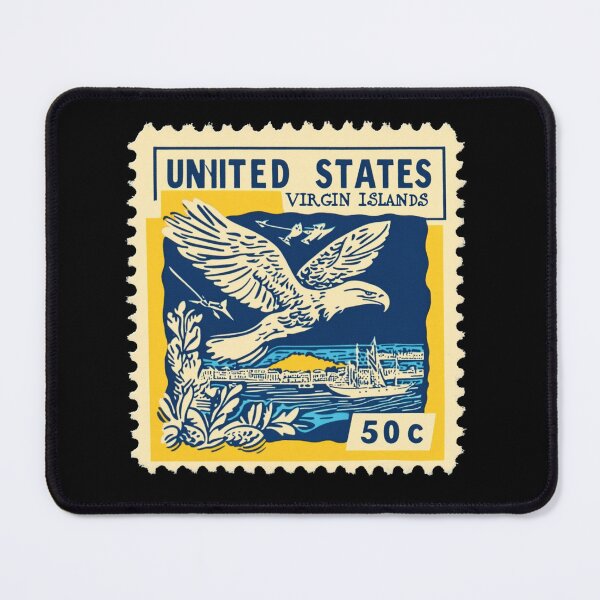 Item preview, United States Virgin Islands Vintage Postage Stamp designed and sold by tiigerdad.