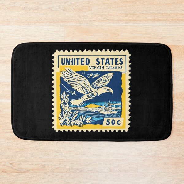 Item preview, United States Virgin Islands Vintage Postage Stamp designed and sold by tiigerdad.