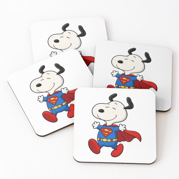 Item preview, Snoopy Superhero Flying Hero Cartoon designed and sold by DentistLegal.