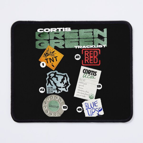 Item preview, CORTIS "Green" Tracklist Sticker Bomb designed and sold by moamaxshop.
