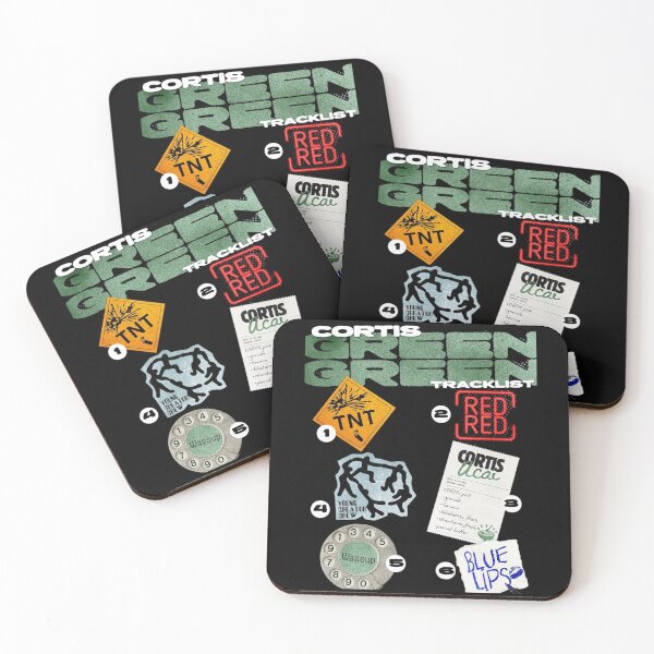 Item preview, CORTIS "Green" Tracklist Sticker Bomb designed and sold by moamaxshop.