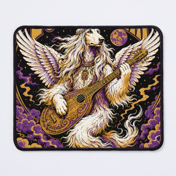 Item preview, Dog Zeppelin Afghan Hound 70s Classic Rock Parody designed and sold by Highwayman1975.