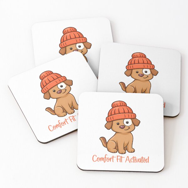 Item preview, Comfort Fit Activated - Cute Cozy Puppy Beanie Cartoon Design designed and sold by CanSparkleArt.