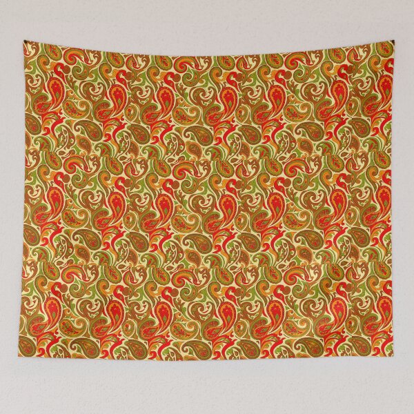 Item preview, Retro paisley pattern designed and sold by blankshirt.