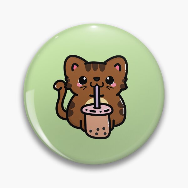 Artikelvorschau, Bubble Tea Katze entworfen und verkauft von moose-dog.