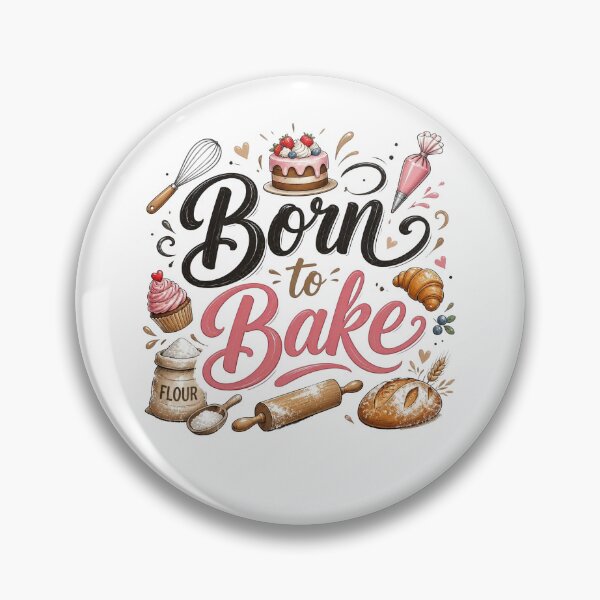 Item preview, Born to Bake designed and sold by Birdie and Flynn.