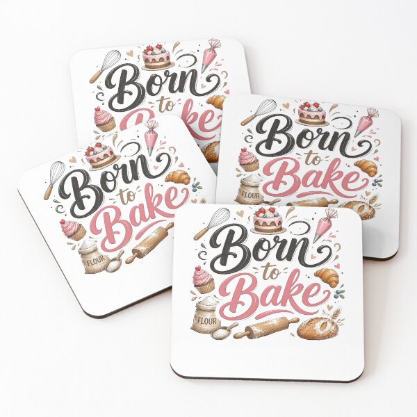 Item preview, Born to Bake designed and sold by Birdie and Flynn.