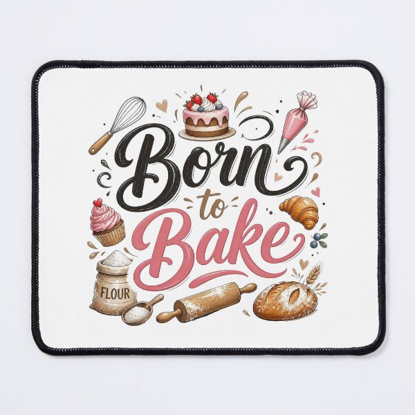 Item preview, Born to Bake designed and sold by Birdie and Flynn.