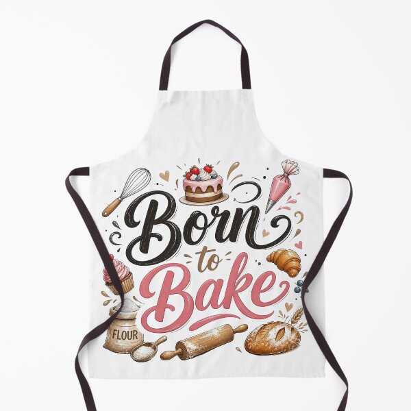 Item preview, Born to Bake designed and sold by Birdie and Flynn.