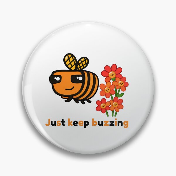 Item preview, Just Keep Buzzing designed and sold by CanSparkleArt.