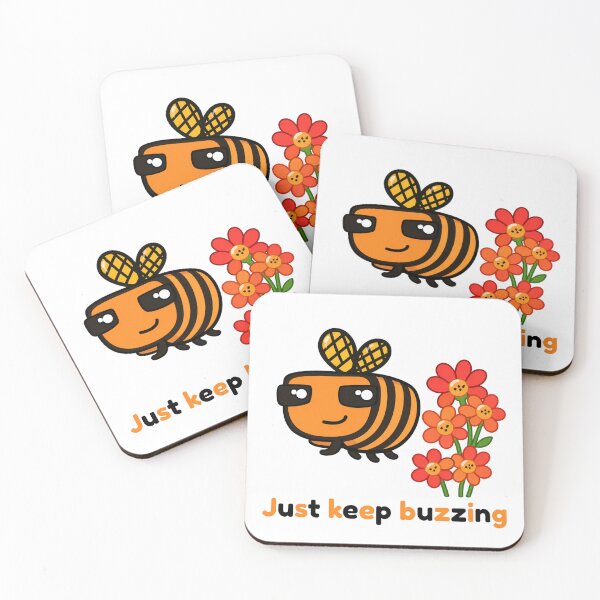 Item preview, Just Keep Buzzing designed and sold by CanSparkleArt.