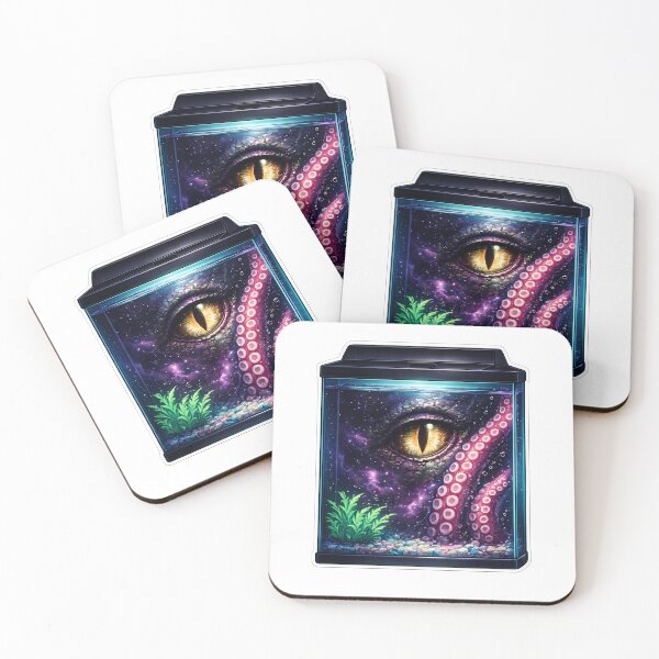 Item preview, Eldritch Horror Fish Tank Deep Sea Monster Eye designed and sold by chattsuede.