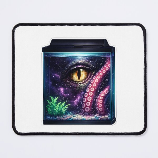 Item preview, Eldritch Horror Fish Tank Deep Sea Monster Eye designed and sold by chattsuede.