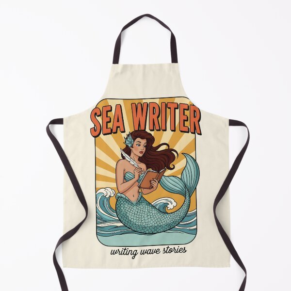 Item preview, Sea Writer – Writing Wave Stories designed and sold by Sea Gem.