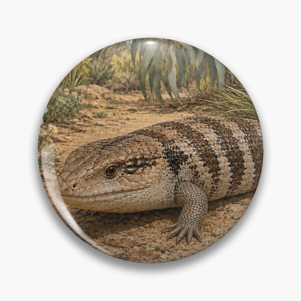 Item preview, Banded Skink in the Bushland designed and sold by Pixel Junkies Studio.
