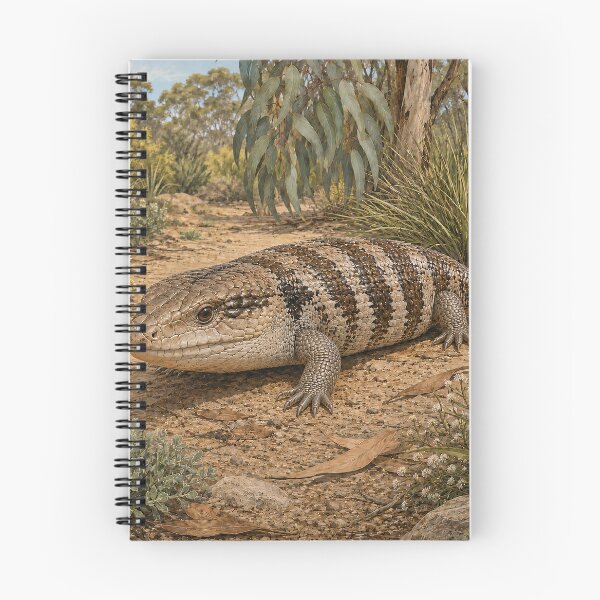 Item preview, Banded Skink in the Bushland designed and sold by Pixel Junkies Studio.