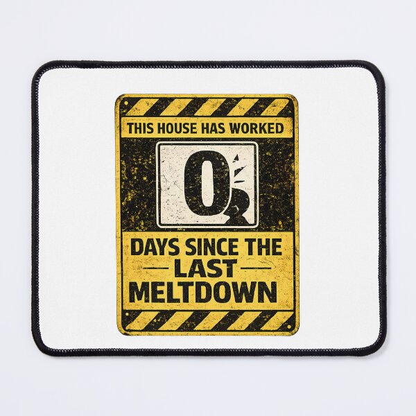 Item preview, Days Since Last Toddler Meltdown - Funny Parent Humor Gag Gift designed and sold by chattsuede.