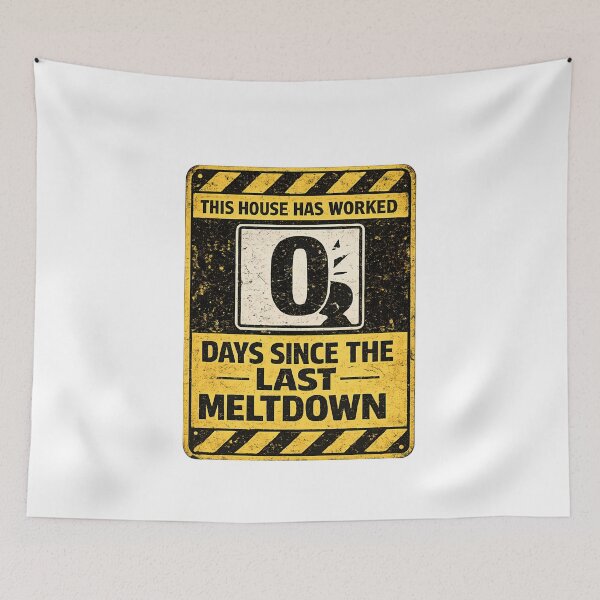 Item preview, Days Since Last Toddler Meltdown - Funny Parent Humor Gag Gift designed and sold by chattsuede.