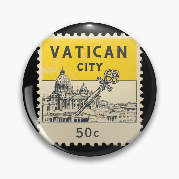 Item preview, Vatican City Vintage Stamp - Saint Peters Basilica designed and sold by tiigerdad.