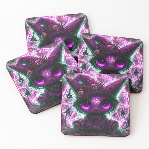 Item preview, Bound by the Circle  The Little Witch Cat Who Guards the Shadows designed and sold by DonaldWaltersxx.