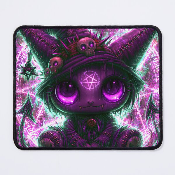 Item preview, Bound by the Circle  The Little Witch Cat Who Guards the Shadows designed and sold by DonaldWaltersxx.