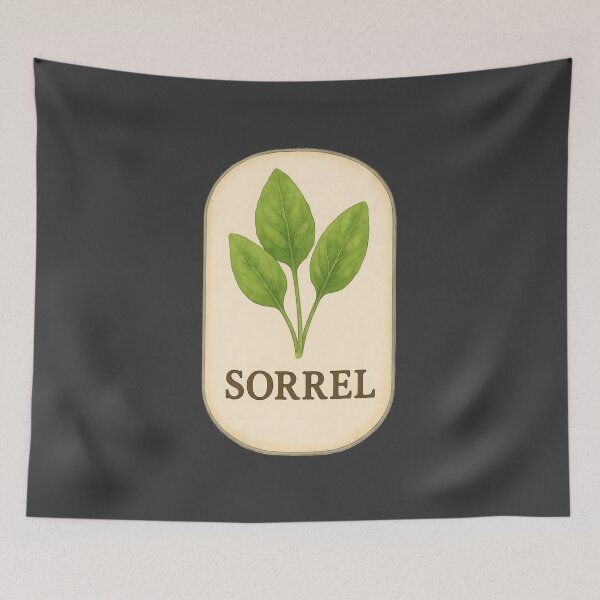 Item preview, Vintage Botanical Herb and Spice Prints: Sorrel designed and sold by PinUpPizzazz.
