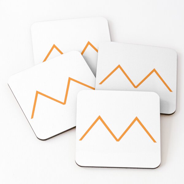 Item preview, Minimal Mountain Line Art T-Shirt | Simple Geometric Peak Design designed and sold by NeO² Studio.