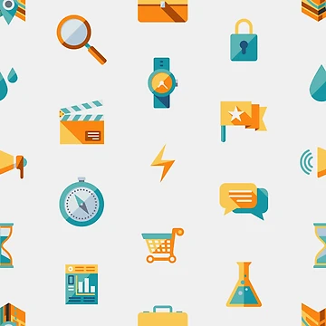 Artwork thumbnail, Workaholic - Icon Pattern by hyperite