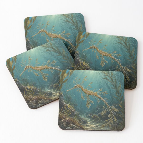Item preview, Leafy Seadragon in the Kelp designed and sold by Pixel Junkies Studio.