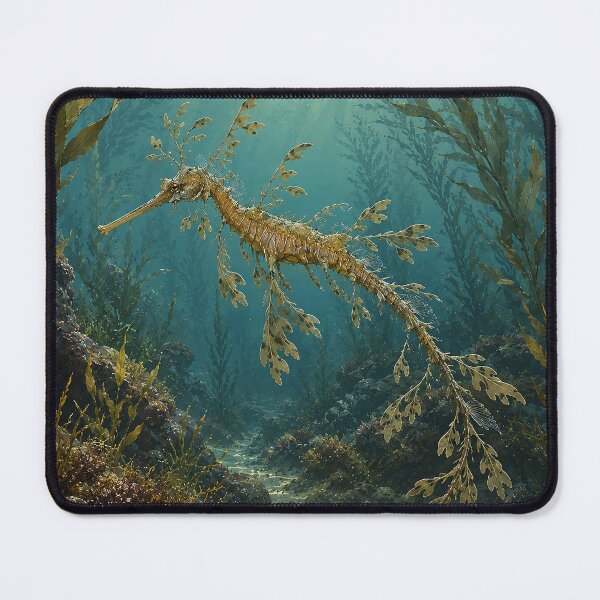 Item preview, Leafy Seadragon in the Kelp designed and sold by Pixel Junkies Studio.