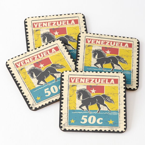 Item preview, Venezuela Vintage Postage Stamp - Galloping Horse designed and sold by tiigerdad.
