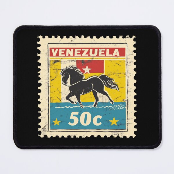 Item preview, Venezuela Vintage Postage Stamp - Galloping Horse designed and sold by tiigerdad.